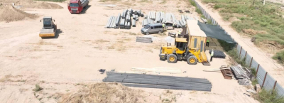 ТҮРКІСТАН: МАҚТААРАЛДА ХАЛЫҚАРАЛЫҚ ӨНДІРІСТІК КООПЕРАЦИЯ ОРТАЛЫҒЫНА ИНФРАҚҰРЫЛЫМ ТАРТУ ЖҰМЫСТАРЫ БАСТАЛДЫ