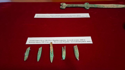 Қарағанды облысында сақ жауынгері жерленген қабір табылды