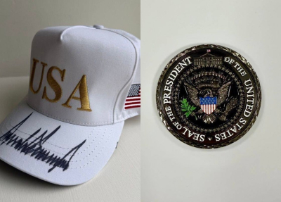 "Өзінің қолтаңбасы қойылған бейсболка, кілт": Трамп Тоқаевқа сыйлық жіберді (фото)