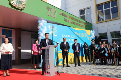 Алматыда Республика күніне орай төрт жаңа мектеп ашылды