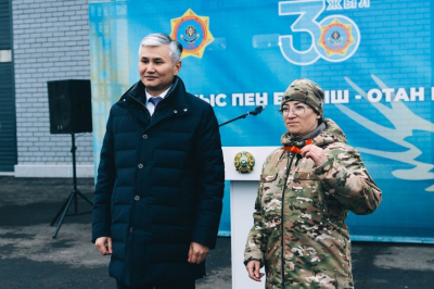 Ұлытау облысында еліміздегі алғашқы Әуе құтқару жасағы ашылды