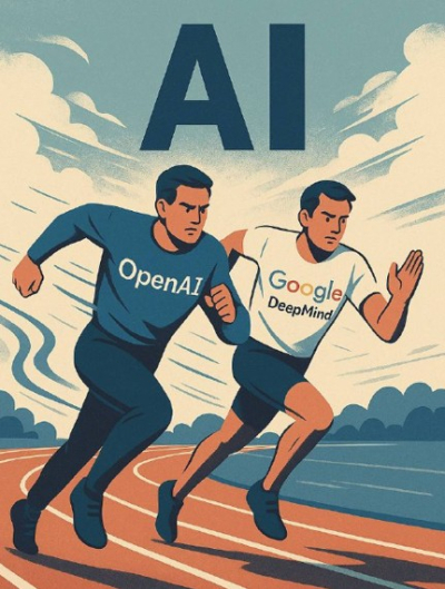 Жасанды интеллект бәсекесі қыза түсті