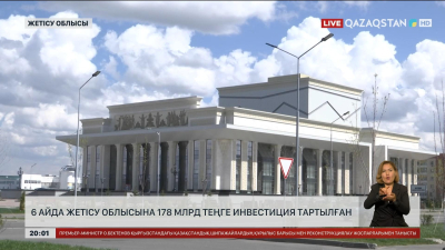 6 айда Жетісу облысына 178 млрд теңге инвестиция тартылған