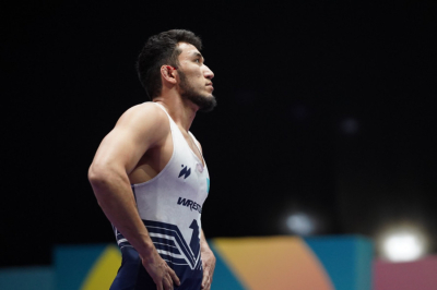 Ризабек Айтмұхан Олимпиада чемпионын жеңіп, Ислаи ойындарының финалына шықты