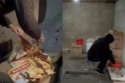 Шымкентегі лас гаражда &laquo;MacCoffee&raquo; 3/1 дайындалып, дүкендерде сатылып келген