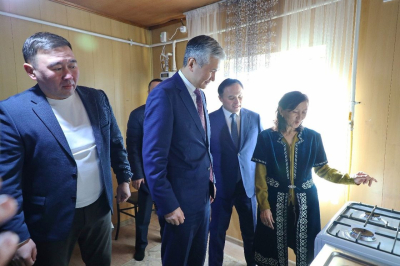 Жезқазған қаласы: Кеңгір ауылын газбен қамтамасыз ету жобасы ресми іске қосылды