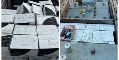 ​Қырғызстанмен шекарада құны 233 млн теңге болатын заңсыз темекі тәркіленді​