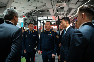 ІІМ басшылығы «Дала Қырандары» штабында жастар қауіпсіздігіне қатысты