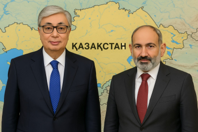 Саяси-комикс: Пашинянның аязды Астанаға сапары