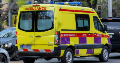 Талғарда жедел жәрдем көлігі аударылып қалды