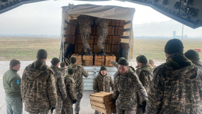 Қазақстаннан Ауғанстанға гуманитарлық көмек жөнелтілді