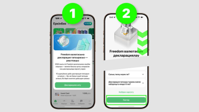 Freedom Bank салық декларациясын тапсыру қызметін Freedom SuperApp-та іске қосты