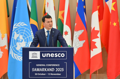 Мемлекеттік кеңесші ЮНЕСКО-ның Бас конференциясында Қазақстан Президентінің жаңа бастамалары туралы айтты