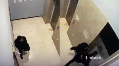 Астанада ер адам лифтінің ішіне құлап кеткен