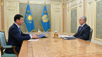 Тоқаев Алматының жаңадан тағайындалған әкімі Дархан Сатыбалдыны қабылдады