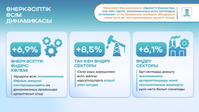 Жолдау – 2024: жаңғырту, әртараптандыру және инвестициялар – өнеркәсіп әлеуетін дамытудың басымдықтары