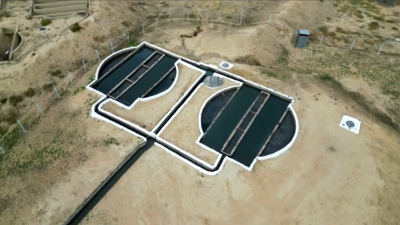 Маңғыстаудың Мұнайлы ауданында кәріз жүйесі салынып жатыр