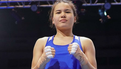 Казахстанка одержала победу за 37 секунд и стала чемпионкой Азии по боксу