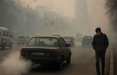 Өлімге апарар қара түтін: Ескі көліктер халықты химиялық заттармен тұншықтырып жатыр