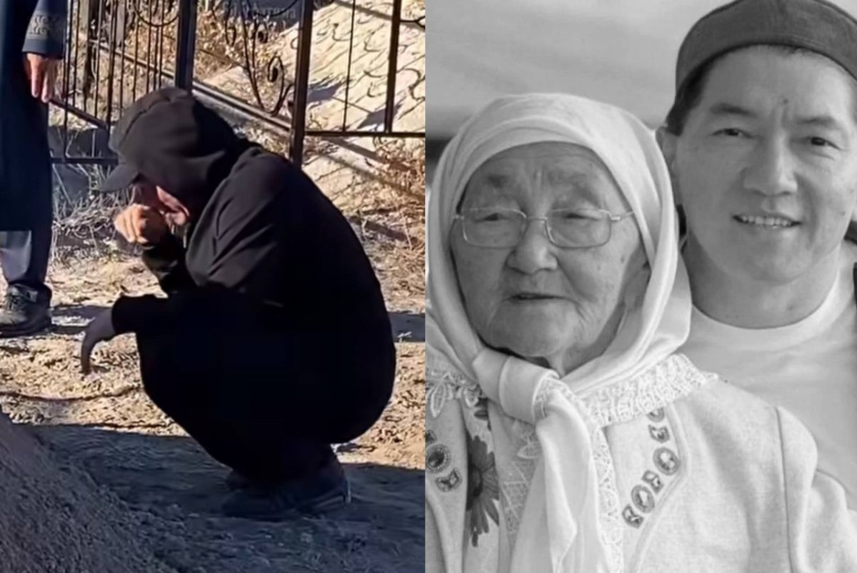«Жалғыз қалып ұзақ жылады»: Сәкен Майғазиевтің қабір басынан видеосы тарады (ВИДЕО)