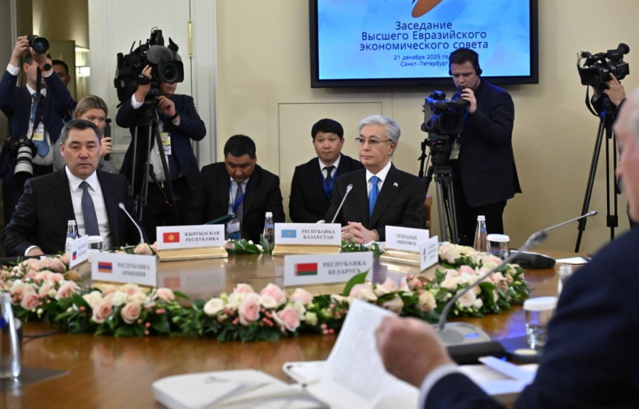 Мемлекет басшысы Жоғары Еуразиялық экономикалық кеңестің шағын құрамдағы отырысына қатысты