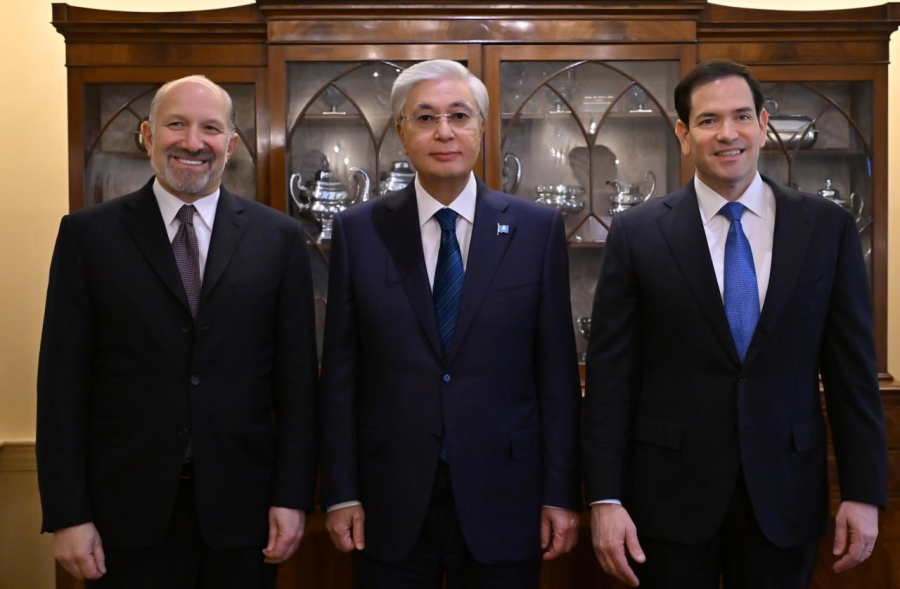 Президент АҚШ Мемлекеттік хатшысы Марк Рубиомен кездесті