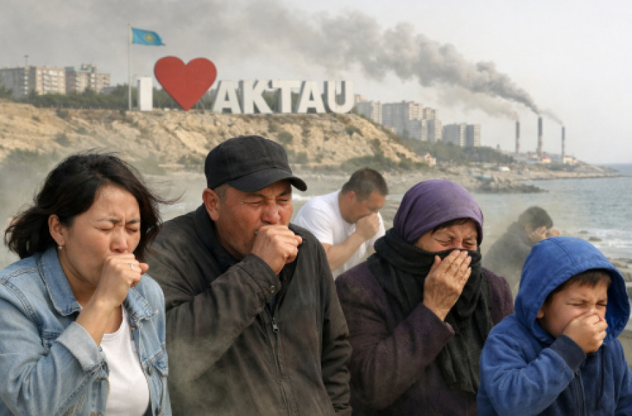 Ақтаудағы жағымсыз иістің себебі белгілі болды