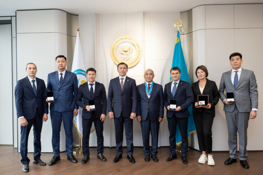Спорт мамандары марапатталды