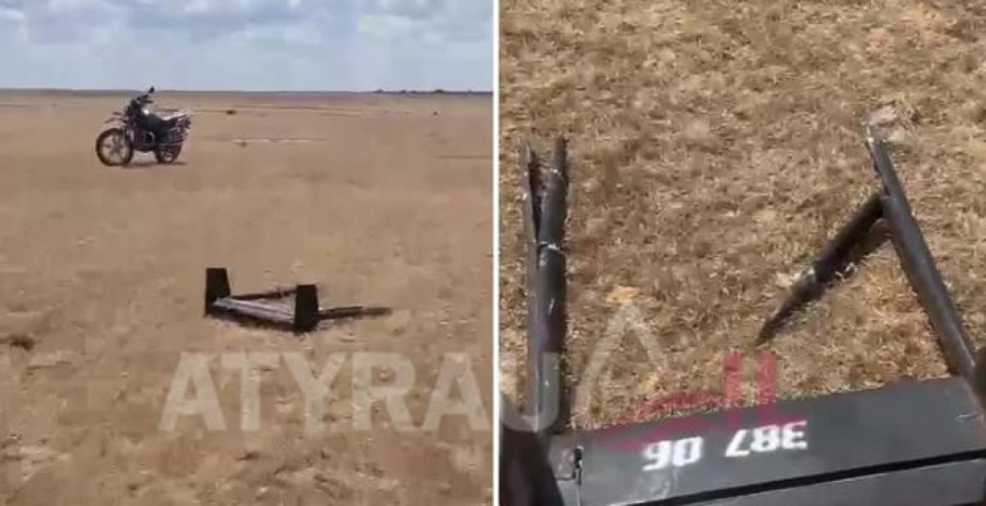 Атырау аумағынан белгісіз аппараттың бөлшегі табылды
