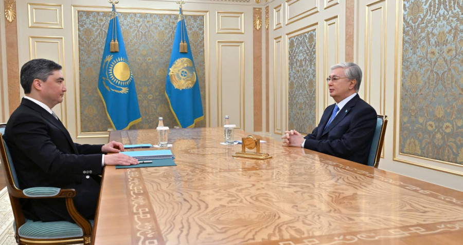 Тоқаев Бектеновті қабылдады