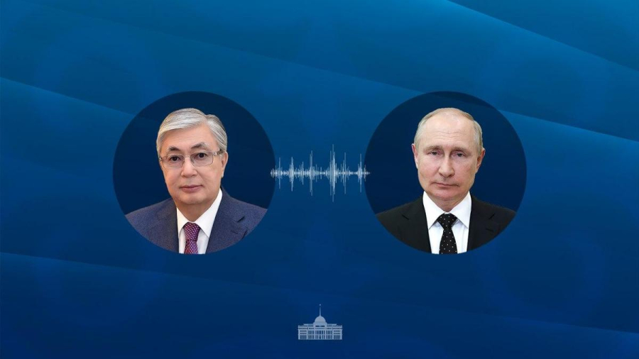 Президент Владимир Путинмен телефон арқылы сөйлесті