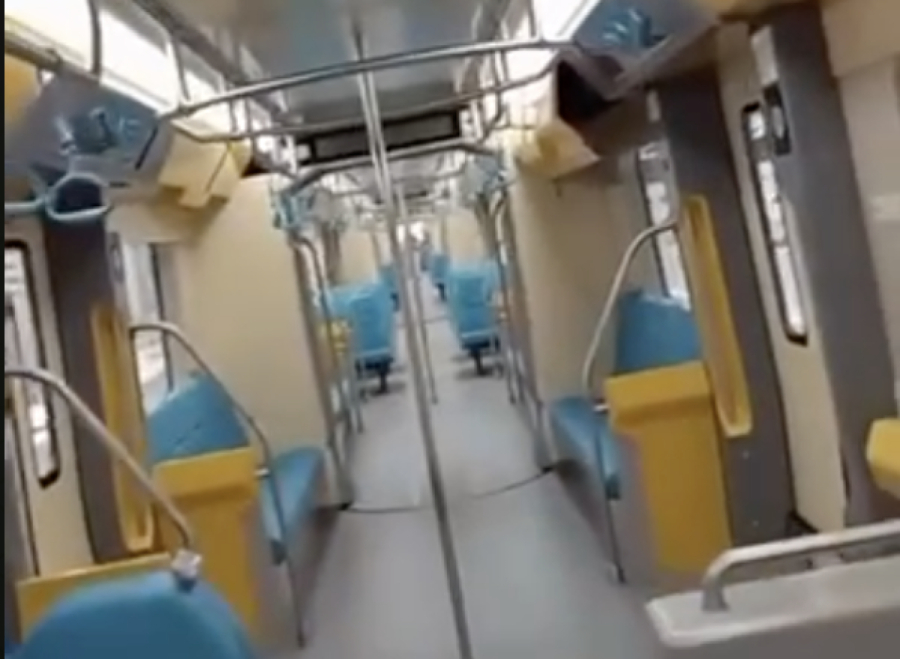 Астанадағы LRT вагондарының ішкі көрінісі: алғашқы видео пайда болды
